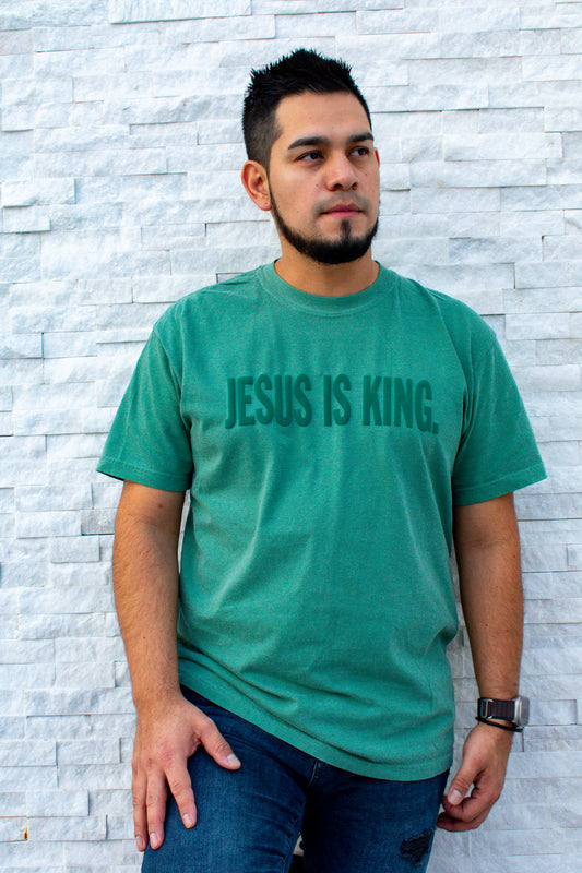 Jesus is King Evergreen