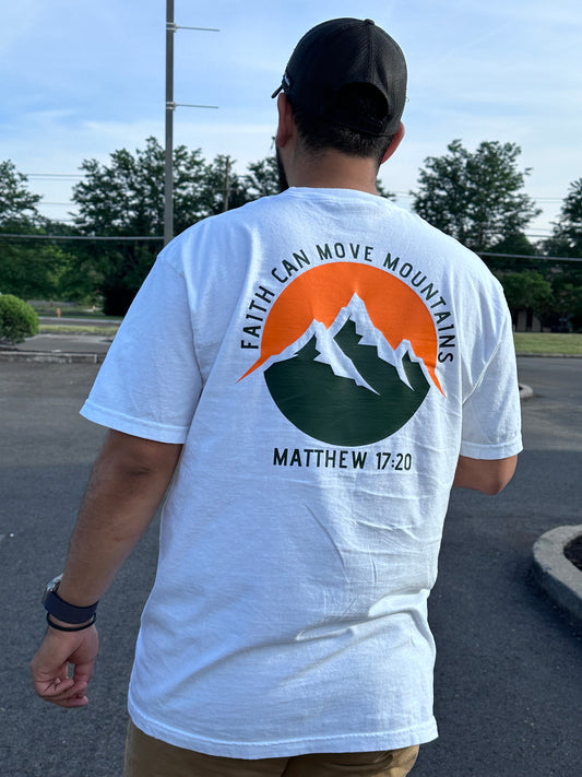 Faith can  move mountains